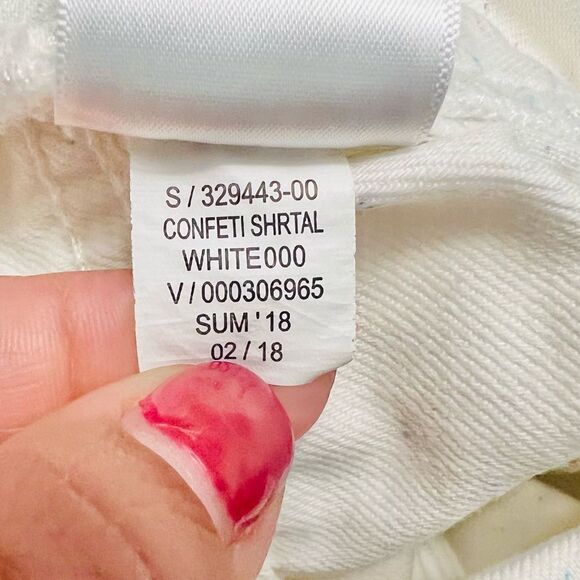 Gap Kids Girls' Shortall White Confetti Size XXL Regular - Picture 12 of 14